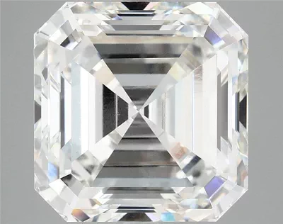 8.38ct E VVS2 Excellent Cut Asscher Lab Grown Diamond