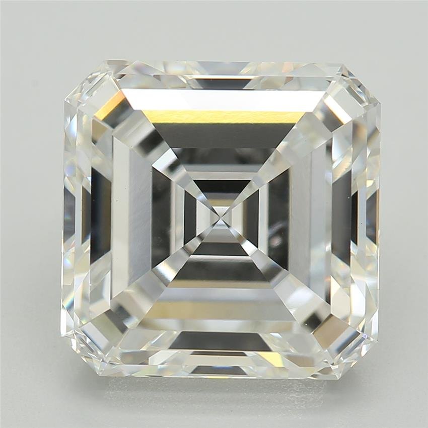4.58ct E VVS2 Very Good Cut Asscher Lab Grown Diamond