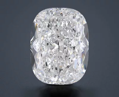 11.03ct F SI1 Rare Carat Ideal Cut Cushion Lab Grown Diamond