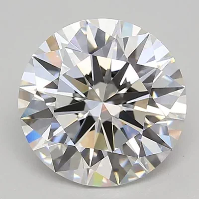 3.24ct G VVS2 Rare Carat Ideal Cut Round Lab Grown Diamond