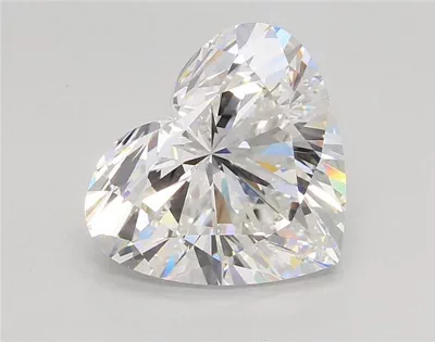 4.05ct D VVS2 Rare Carat Ideal Cut Heart Lab Grown Diamond