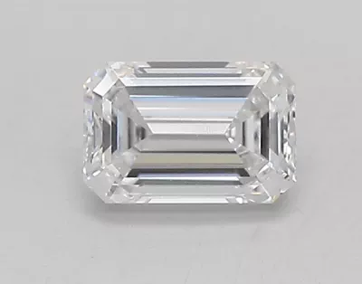 0.52ct D VVS1 Rare Carat Ideal Cut Emerald Lab Grown Diamond
