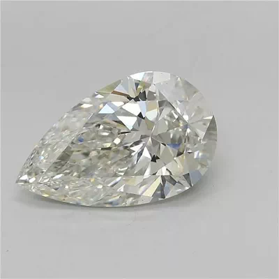 5.33ct G VS2 Rare Carat Ideal Cut Pear Lab Grown Diamond