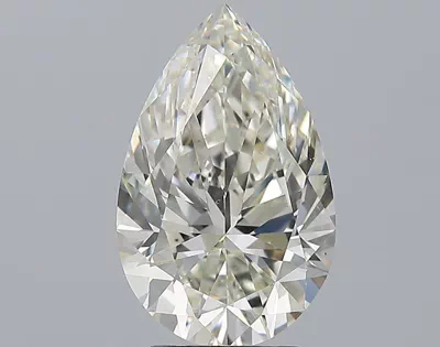 3.50ct K VS2 Rare Carat Ideal Cut Pear Diamond
