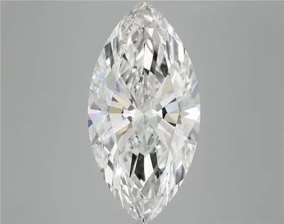 6.20ct F VS1 Rare Carat Ideal Cut Marquise Lab Grown Diamond