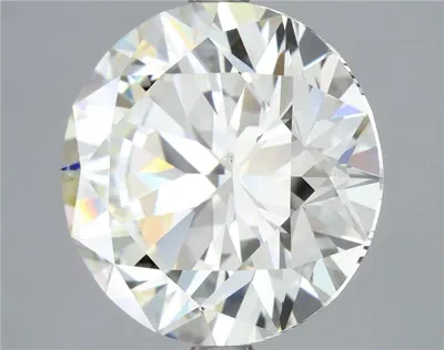 5.01ct I VS2 Rare Carat Ideal Cut Round Diamond