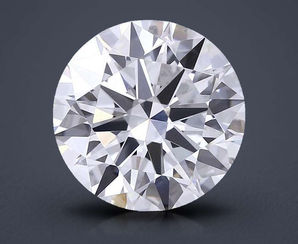 7.02ct D VVS2 Rare Carat Ideal Cut Round Lab Grown Diamond