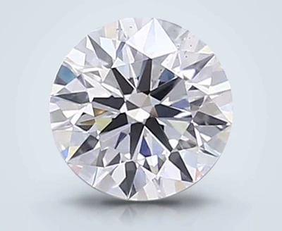 1.53ct F VS2 Rare Carat Ideal Cut Round Lab Grown Diamond