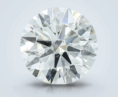 5.50ct K SI2 Rare Carat Ideal Cut Round Diamond