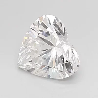 1.08ct E VVS2 Rare Carat Ideal Cut Heart Lab Grown Diamond