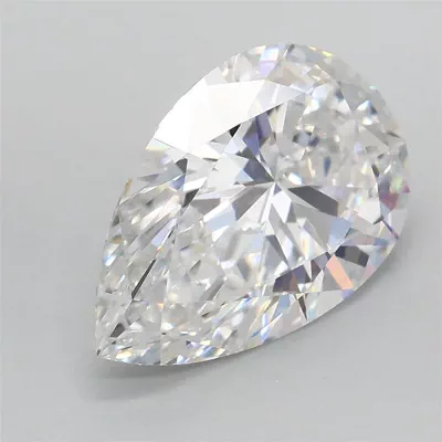 2.09ct E VS1 Rare Carat Ideal Cut Pear Lab Grown Diamond