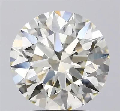 3.53ct K VS1 Rare Carat Ideal Cut Round Diamond