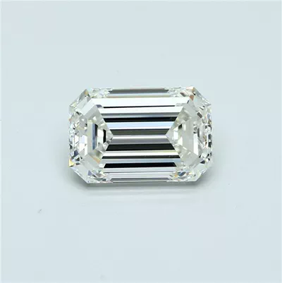 4.16ct J VS1 Rare Carat Ideal Cut Emerald Diamond