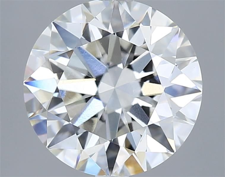 3.04ct H VVS2 Rare Carat Ideal Cut Round Lab Grown Diamond
