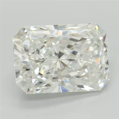 5.10ct E VS1 Rare Carat Ideal Cut Radiant Lab Grown Diamond