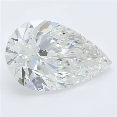 2.71ct G VVS2 Rare Carat Ideal Cut Pear Lab Grown Diamond