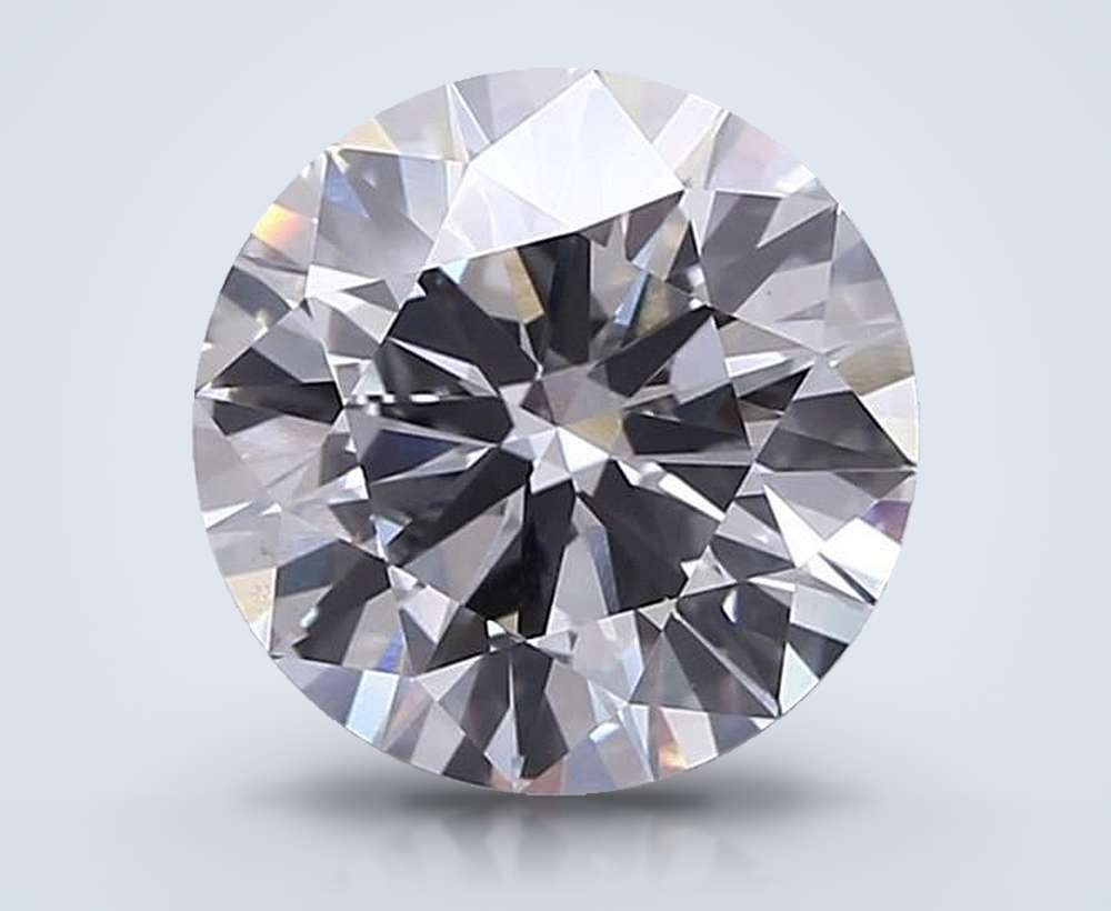 4.53ct E VS1 Excellent Cut Round Lab Grown Diamond
