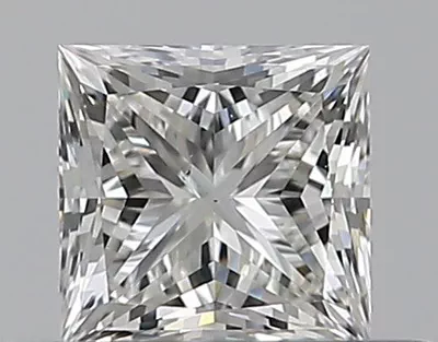 0.38ct H VS2 Excellent Cut Princess Diamond