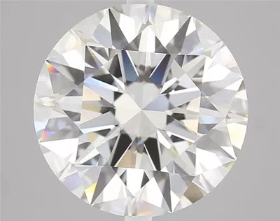 5.09ct J VVS2 Rare Carat Ideal Cut Round Diamond