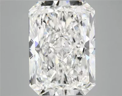 10.14ct F VVS2 Rare Carat Ideal Cut Radiant Lab Grown Diamond