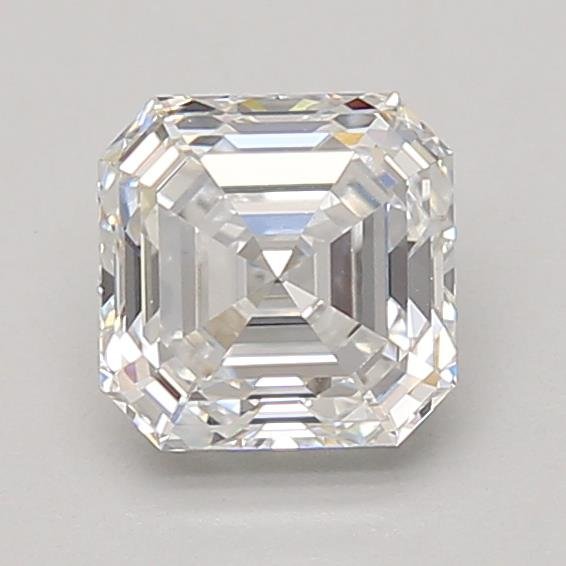1.37ct D VVS2 Rare Carat Ideal Cut Asscher Lab Grown Diamond
