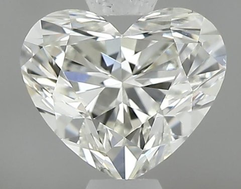 0.60ct K VS2 Rare Carat Ideal Cut Heart Diamond