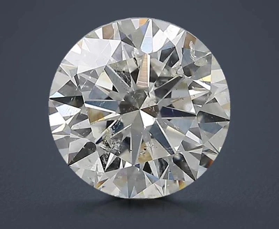 3.01ct H SI2 Excellent Cut Round Diamond