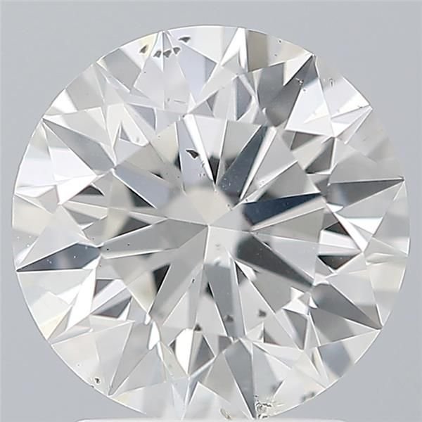 2.02ct G SI2 Rare Carat Ideal Cut Round Diamond