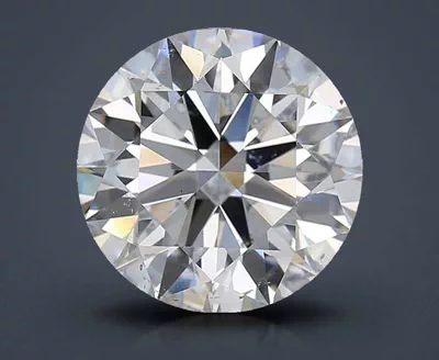 2.52ct D SI1 Rare Carat Ideal Cut Round Diamond