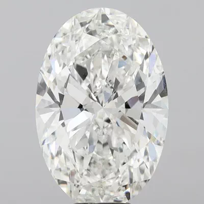 10.08ct G VVS2 Rare Carat Ideal Cut Oval Lab Grown Diamond
