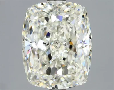 3.02ct J SI2 Rare Carat Ideal Cut Cushion Diamond