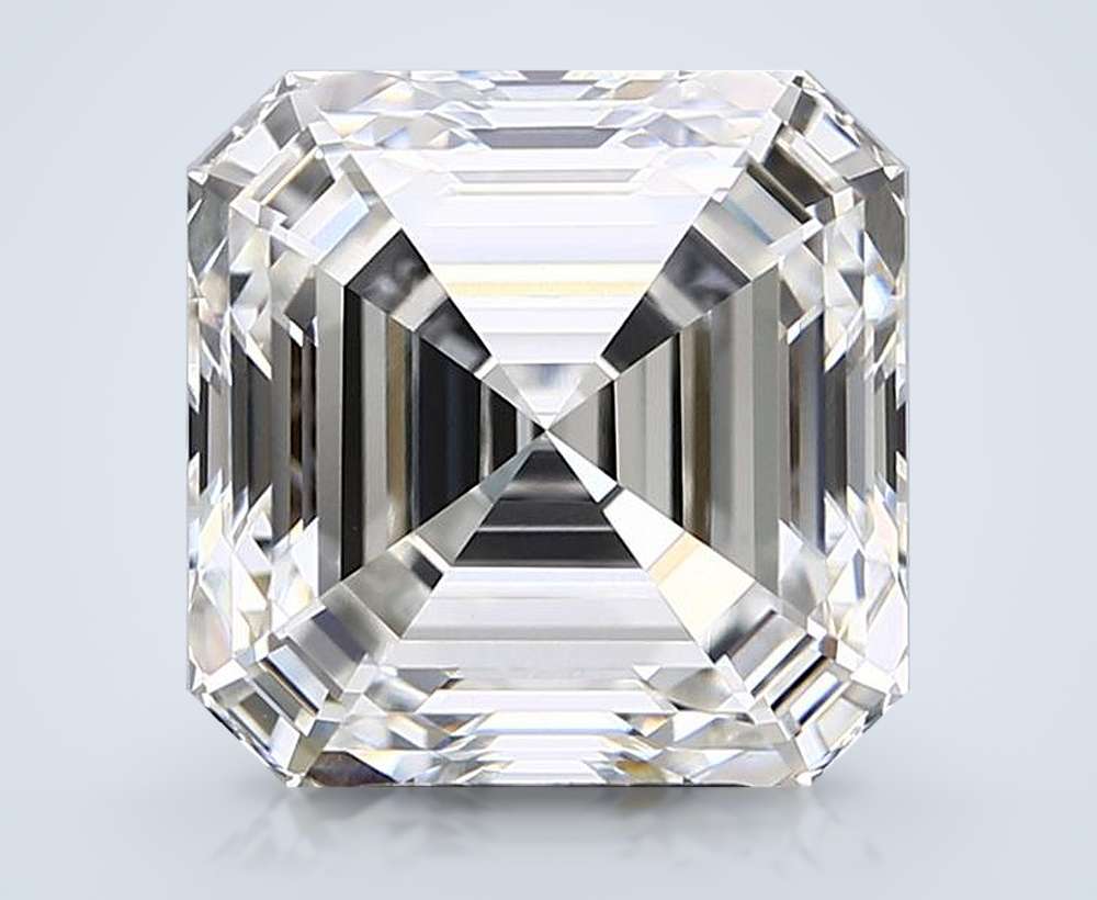 7.05ct G VS1 Rare Carat Ideal Cut Asscher Lab Grown Diamond