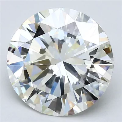 5.02ct K VVS2 Very Good Cut Round Diamond