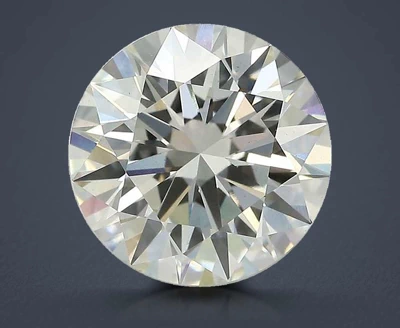 3.21ct G VS1 Rare Carat Ideal Cut Round Lab Grown Diamond