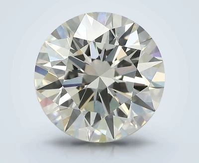 3.21ct G VS1 Rare Carat Ideal Cut Round Lab Grown Diamond