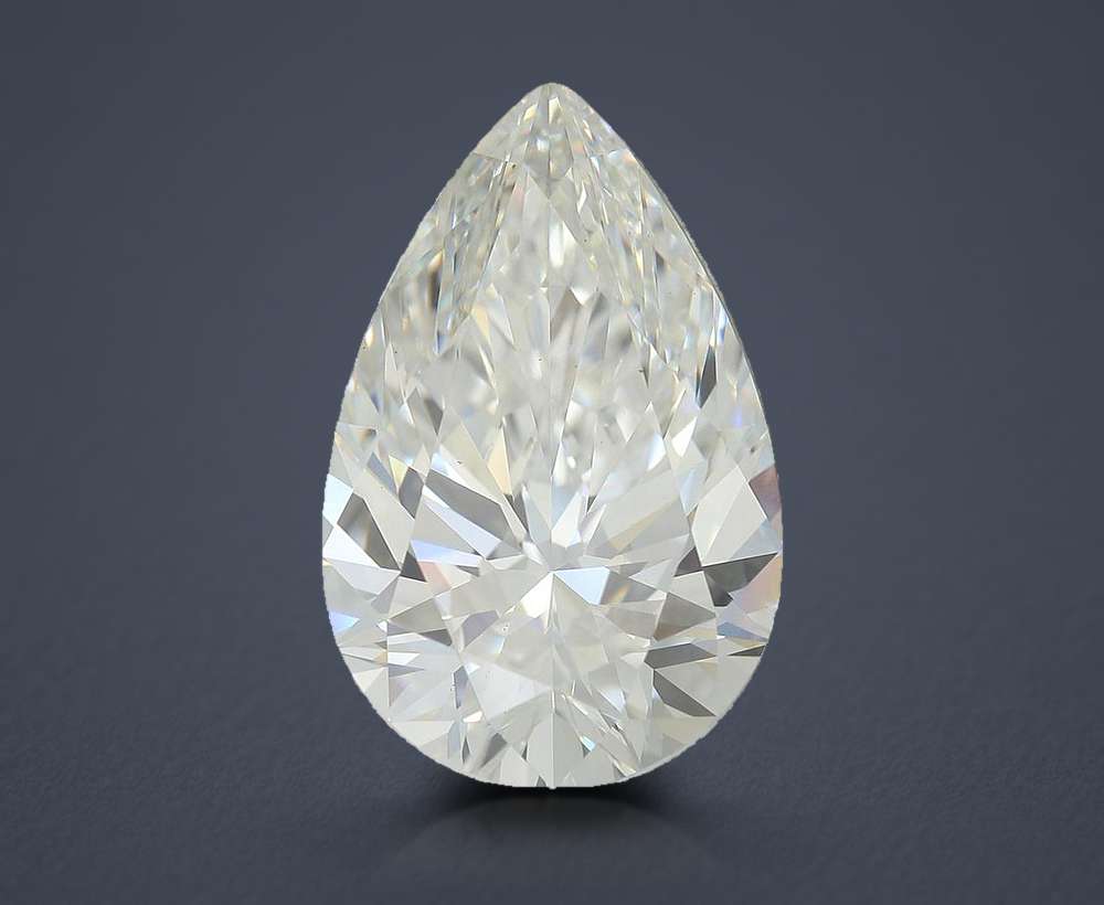 5.63ct G VS1 Rare Carat Ideal Cut Pear Lab Grown Diamond