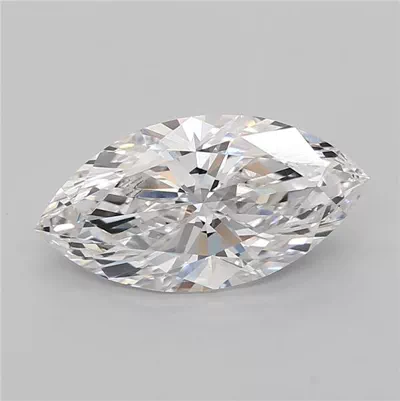 3.07ct D VVS2 Rare Carat Ideal Cut Marquise Lab Grown Diamond