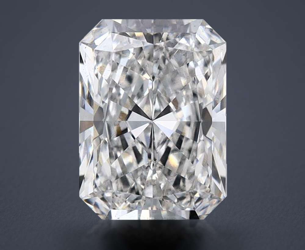 2.38ct E VS2 Rare Carat Ideal Cut Radiant Lab Grown Diamond