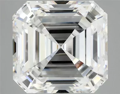 10.02ct E VVS2 Rare Carat Ideal Cut Asscher Lab Grown Diamond