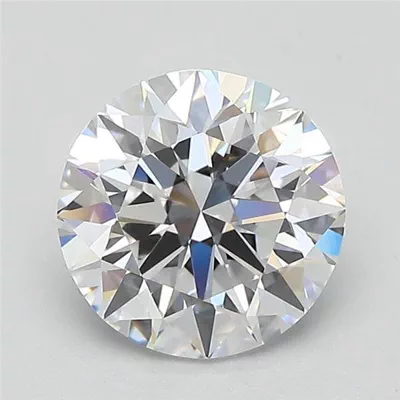 1.75ct D FL Rare Carat Ideal Cut Round Diamond