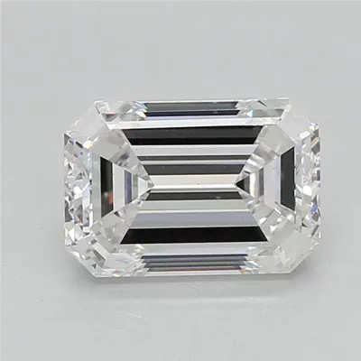 2.05ct E VS2 Very Good Cut Emerald Lab Grown Diamond