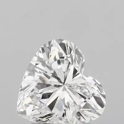 1.56ct F VS2 Rare Carat Ideal Cut Heart Lab Grown Diamond