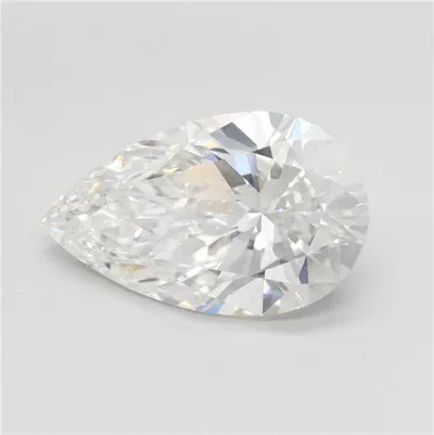 4.09ct E VS1 Rare Carat Ideal Cut Pear Lab Grown Diamond