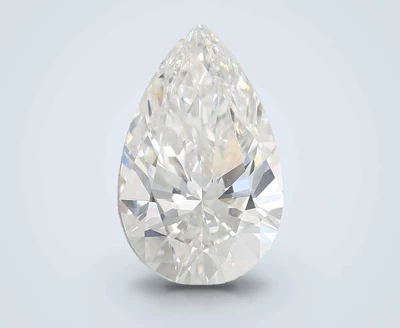 4.09ct E VS1 Rare Carat Ideal Cut Pear Lab Grown Diamond