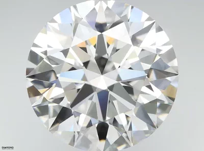 5.31ct G VVS2 Rare Carat Ideal Cut Round Diamond