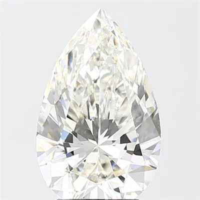 3.07ct G VS1 Rare Carat Ideal Cut Pear Lab Grown Diamond
