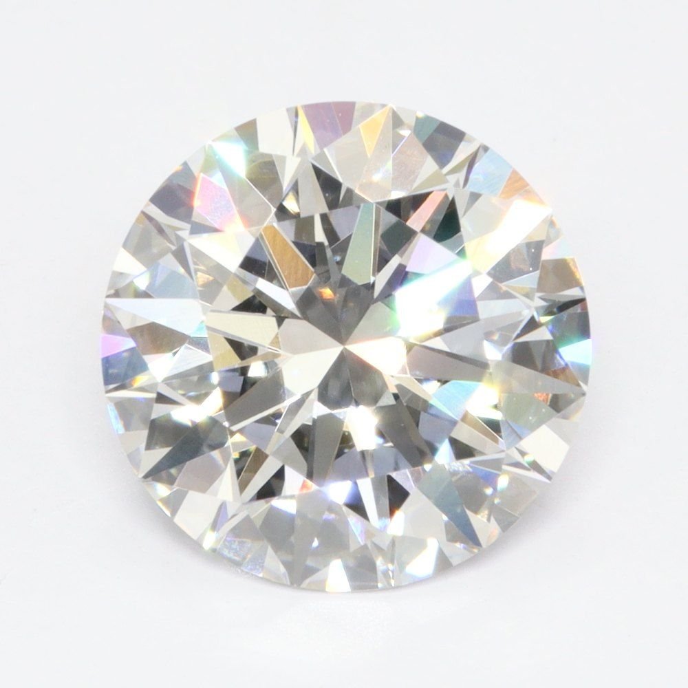 3.23ct E VVS2 Rare Carat Ideal Cut Round Lab Grown Diamond