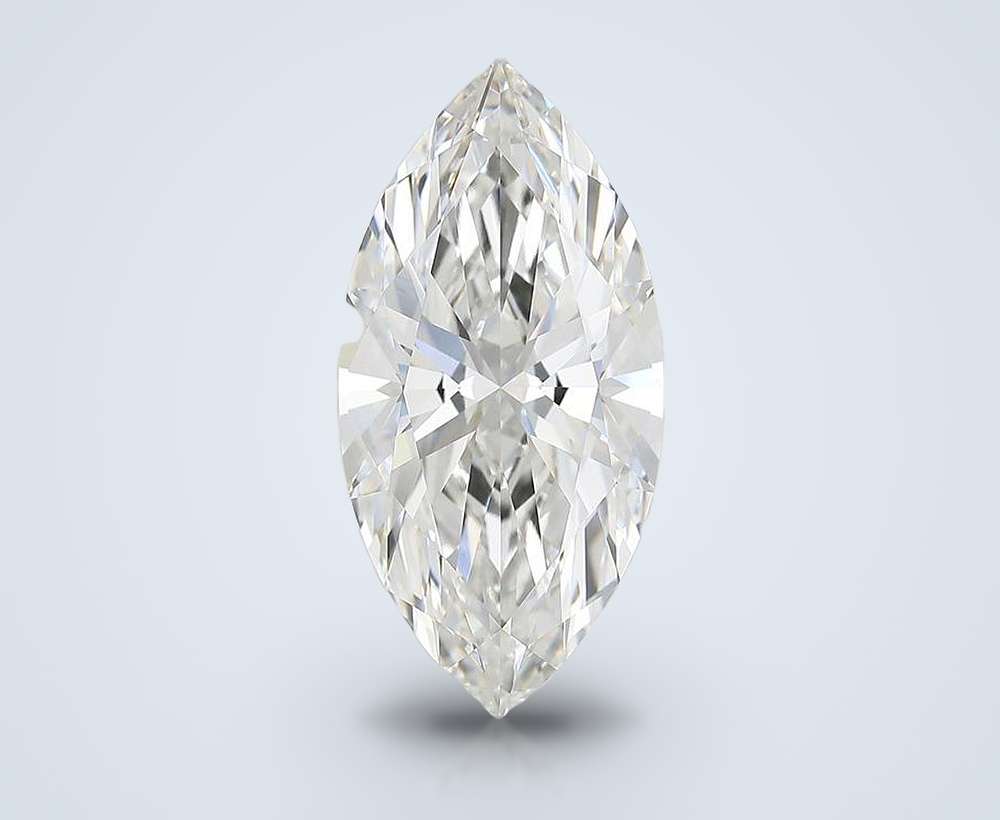 9.05ct F VS1 Rare Carat Ideal Cut Marquise Lab Grown Diamond