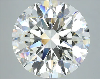 5.20ct H VS2 Rare Carat Ideal Cut Round Diamond