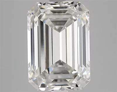 4.64ct H VS1 Rare Carat Ideal Cut Emerald Lab Grown Diamond